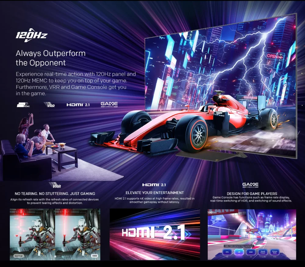 Játékoktól a streamelésig: Miért nyújt mindent egy 4K MINI LED TV?